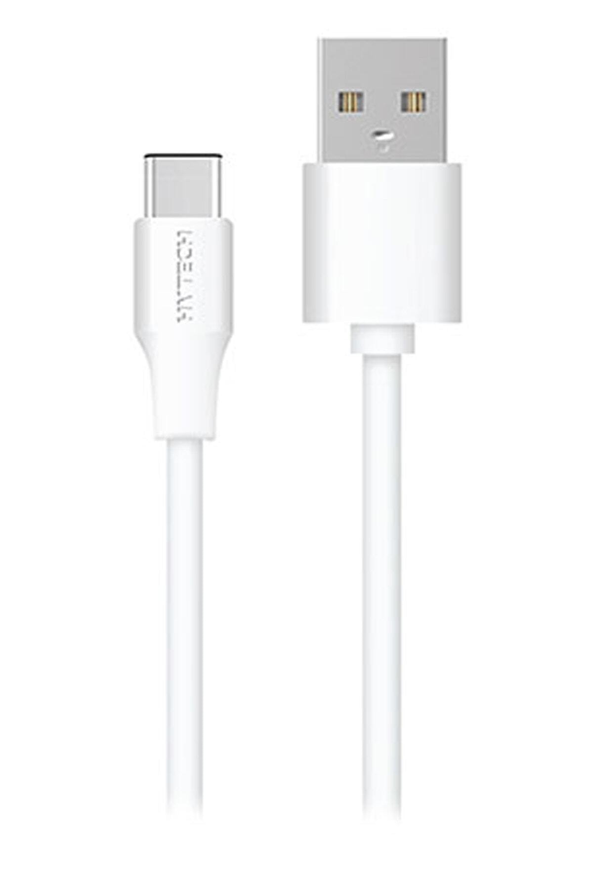 AUE Depon HYTECH HY-X105 Type-C Beyaz Şarj Kablosu